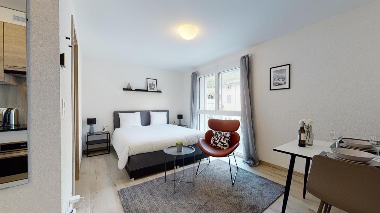 Nonanteneuf Appart Hotel Aigle - Contactless Check-In Kültér fotó