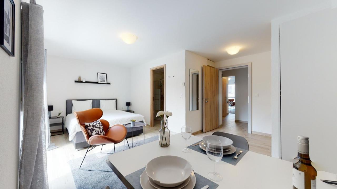 Nonanteneuf Appart Hotel Aigle - Contactless Check-In Kültér fotó