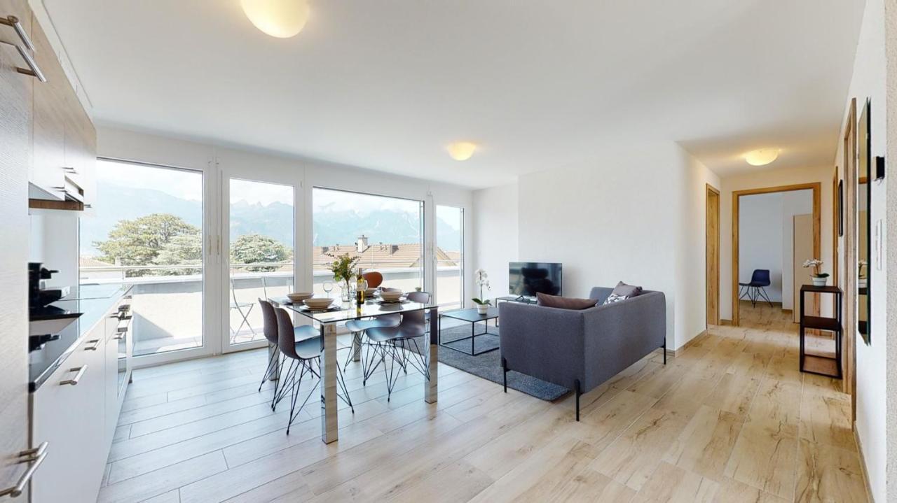 Nonanteneuf Appart Hotel Aigle - Contactless Check-In Kültér fotó