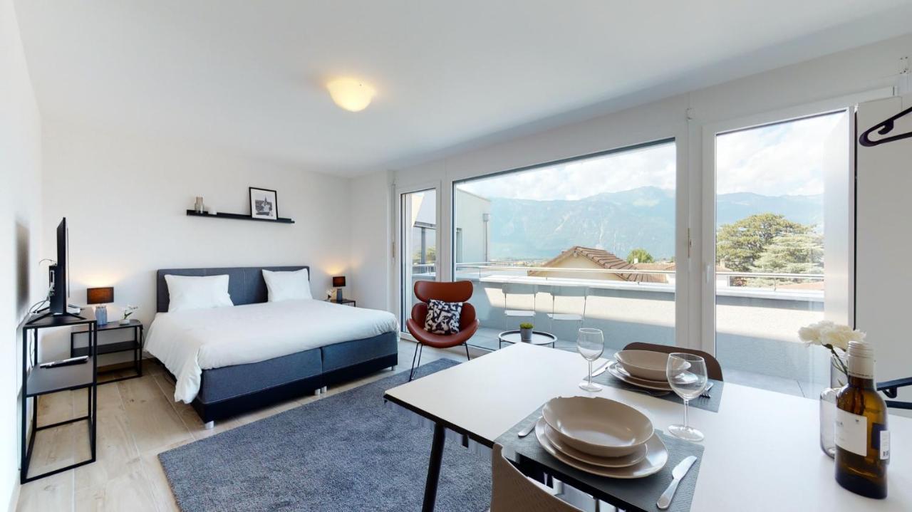 Nonanteneuf Appart Hotel Aigle - Contactless Check-In Kültér fotó